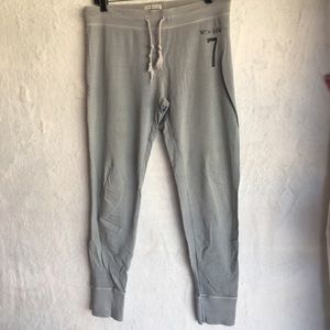 Sol Angeles Fortunate Son Gray Jogger Sweats